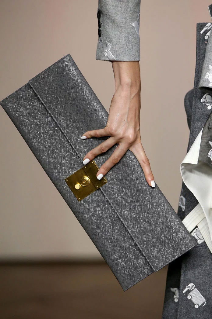 Long clutch at Thom Browne