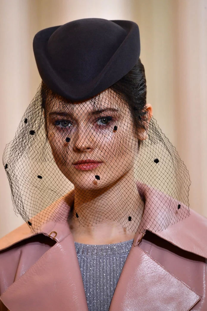 Hat with Veil at Nina Ricci