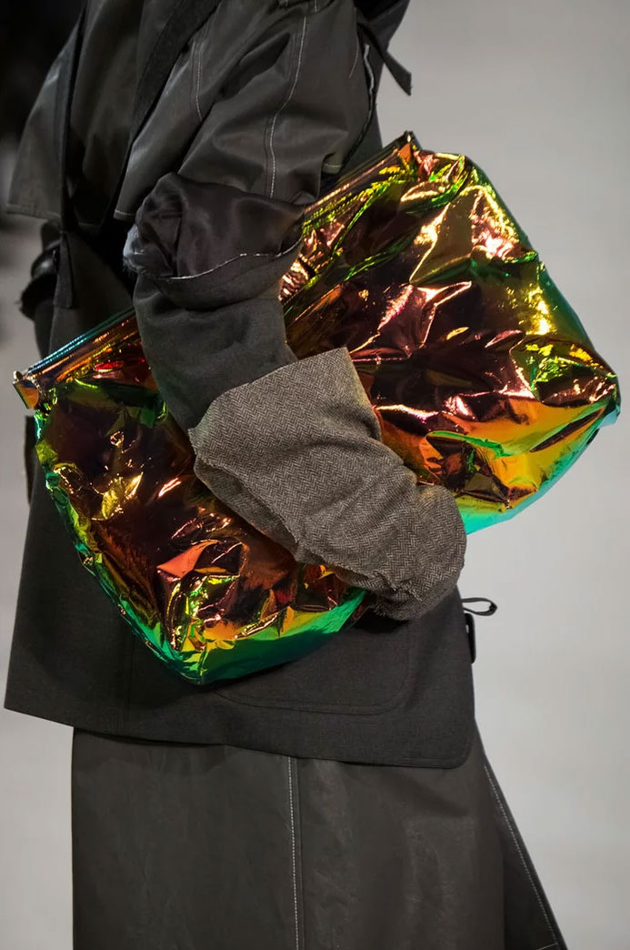 Holograph Clutch at Maison Margiela