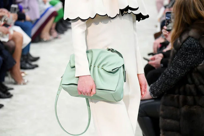 Pastel bag at Valentino