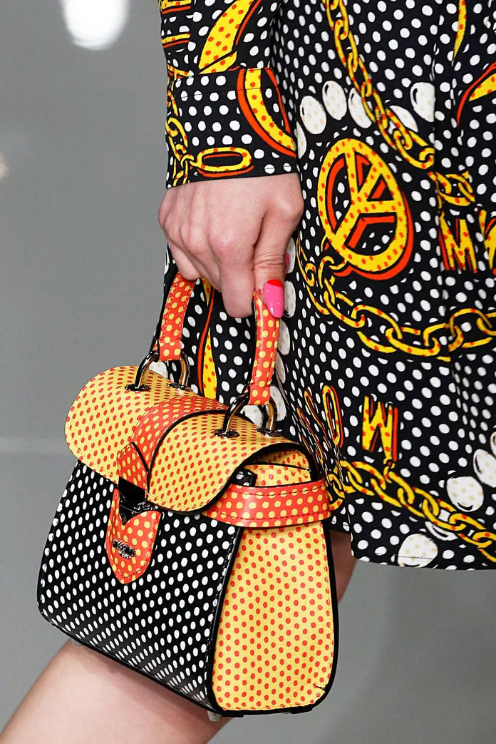 Polka Dot Bag at Moschino