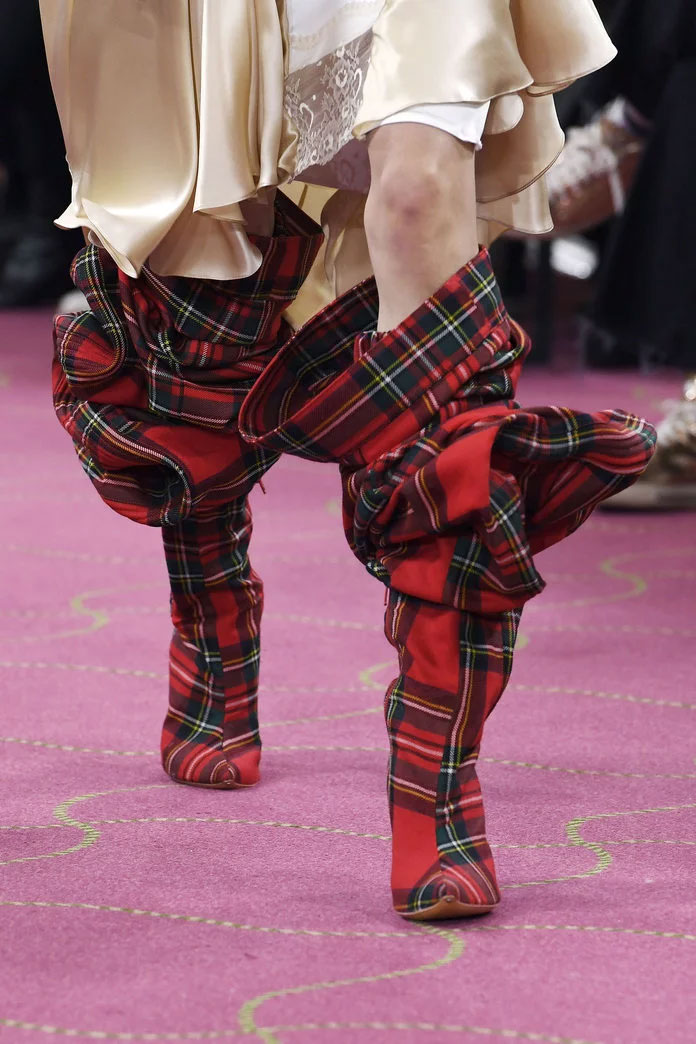 Tartan Boots at Y/Project
