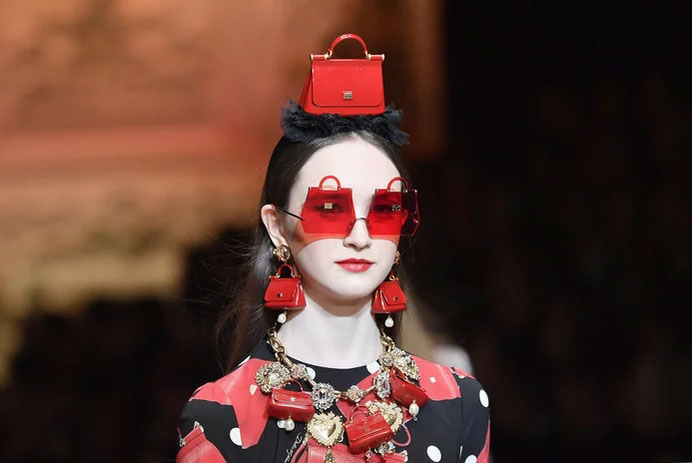 Hat Headband at Dolce & Gabbana