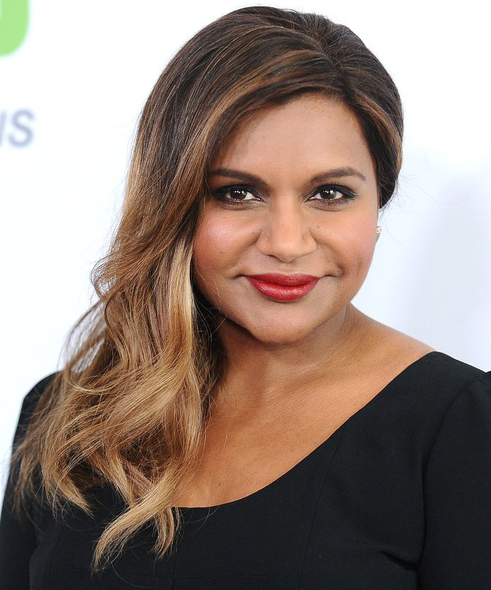 Mindy Kaling Mindy Kaling used the color to create an ombréd look.