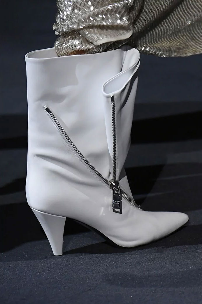 White boot at Givenchy
